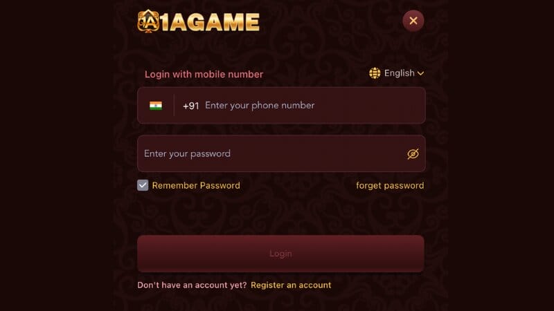 Account Registration Process