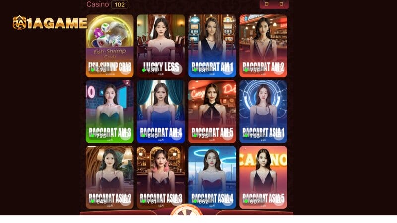 Features Available After Login 1AGame