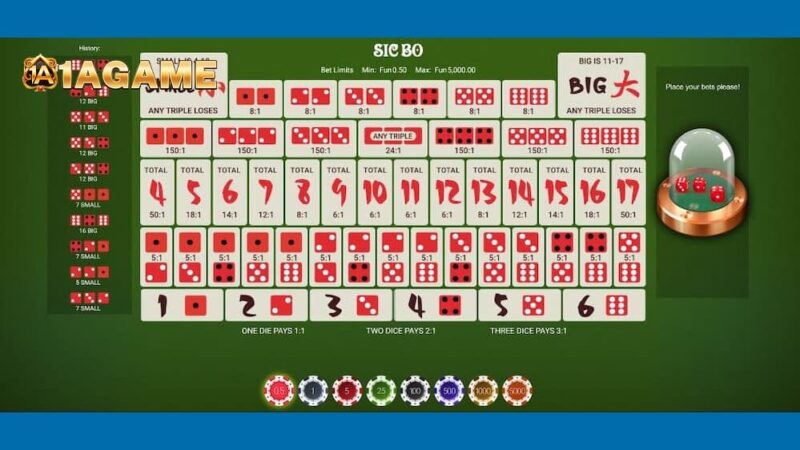 Sicbo at 1AGame is the Top Choice