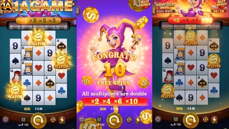Golden Cards and Joker Wilds in Super ACE Joker